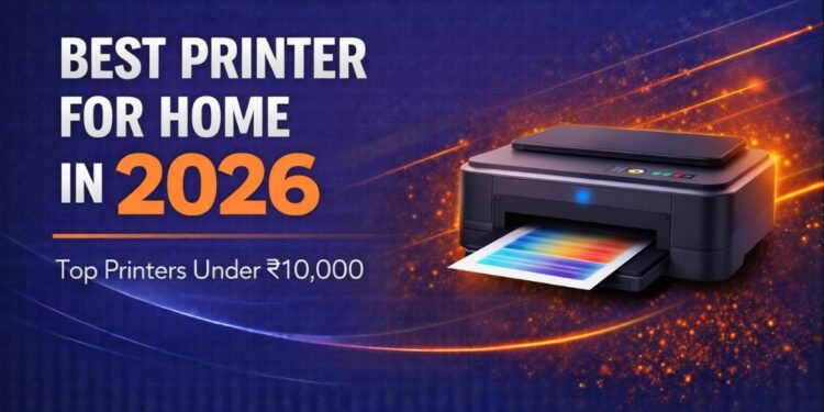 Best Printer for Home in 2026 – Top Printers Under ₹10,000