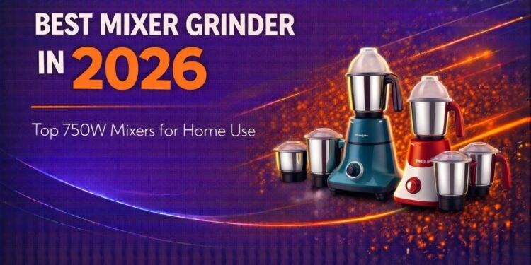 Best Mixer Grinder in 2026 – Top 750W Mixers for Home Use